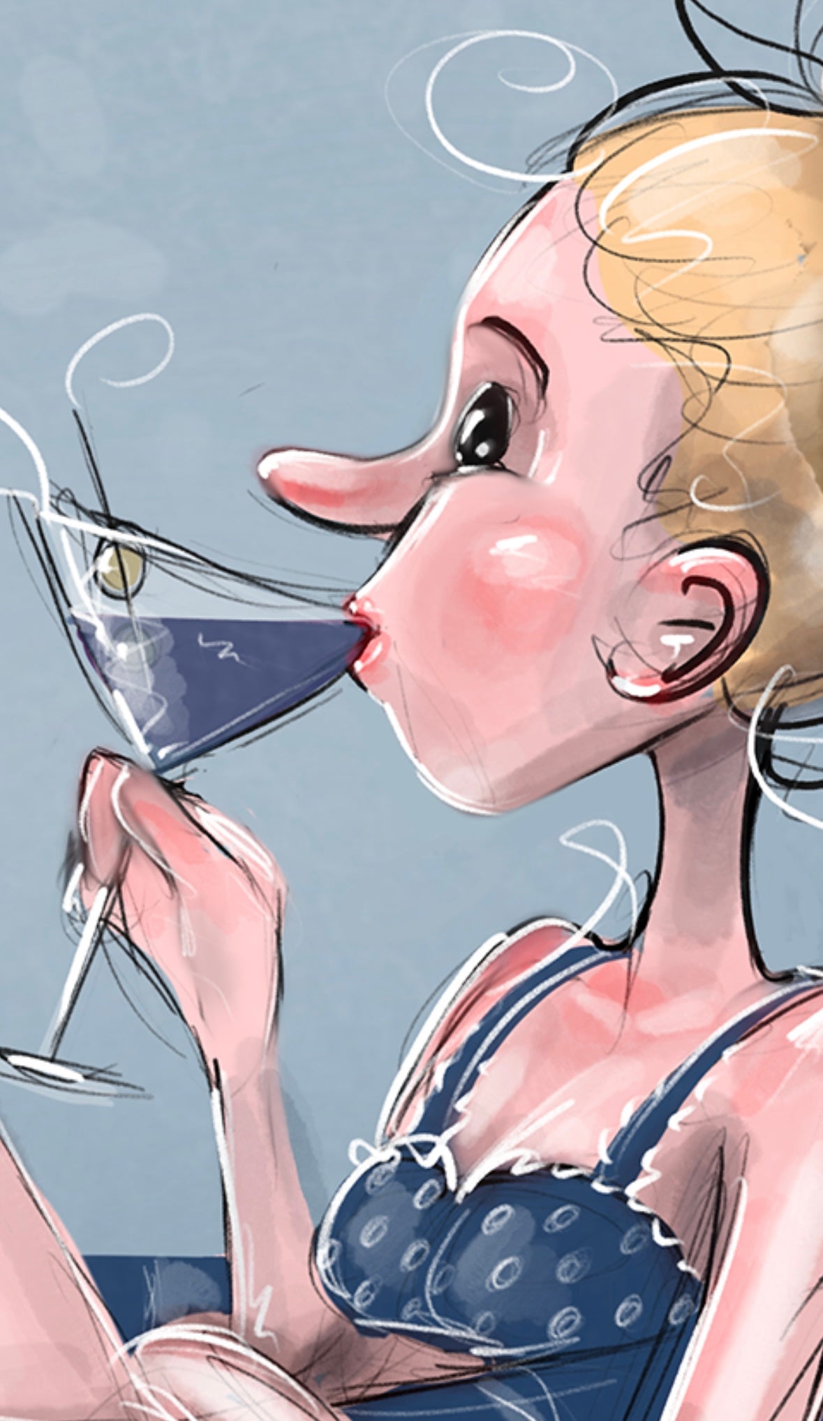 Baderingen - Giclée