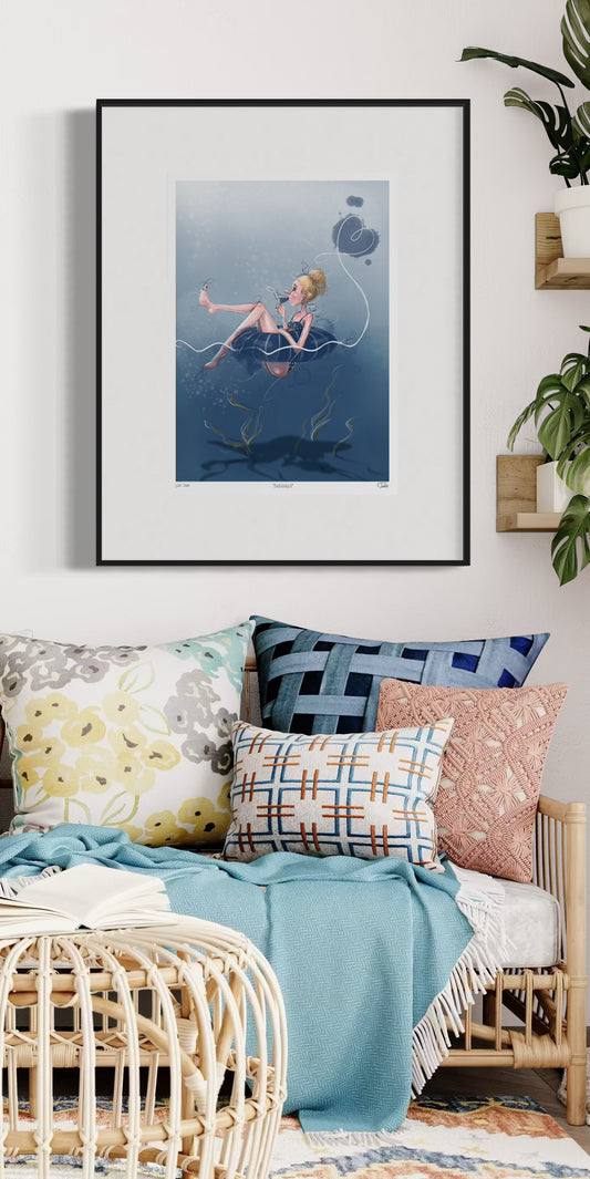 Baderingen - Giclée