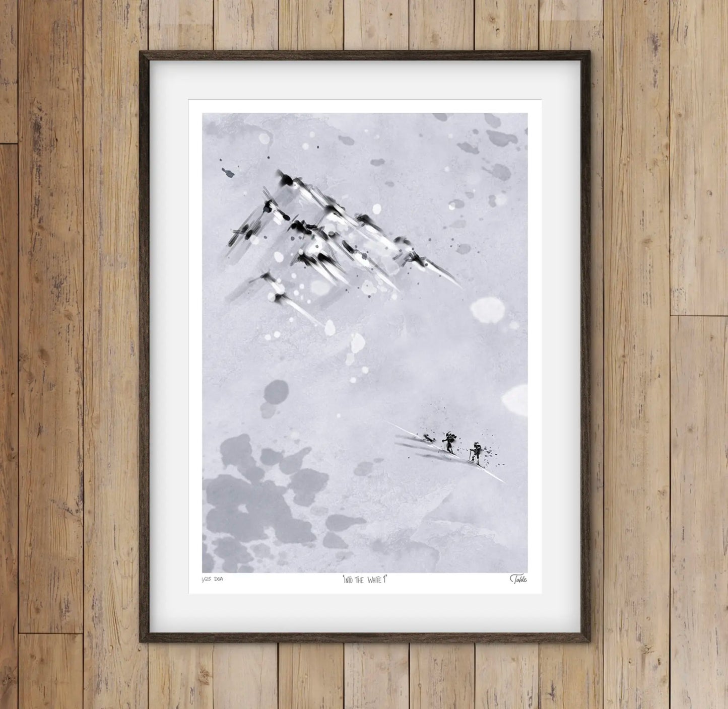 Into the White 1 - Giclée