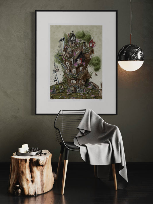 Norwegian Skyscraper - Summer - Giclée