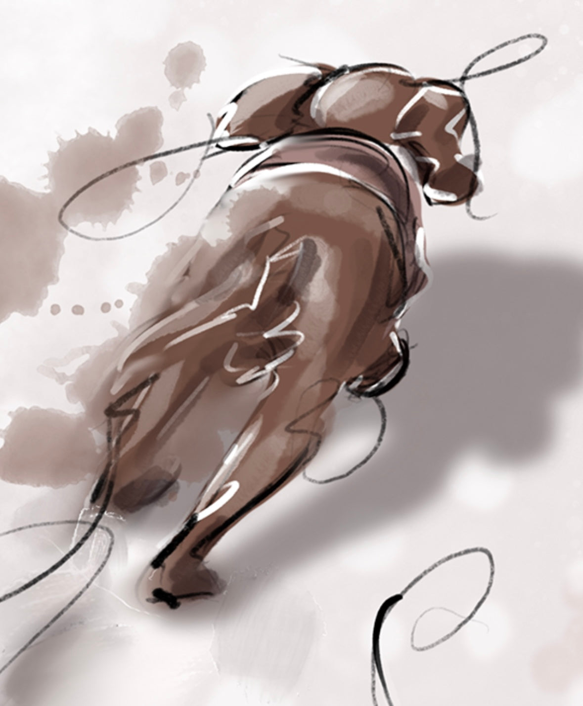 Ski it Off - Giclée