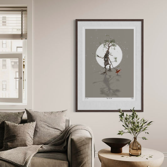 Tre på tur - Giclée