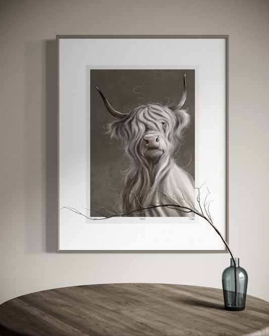 Hvit - Giclée