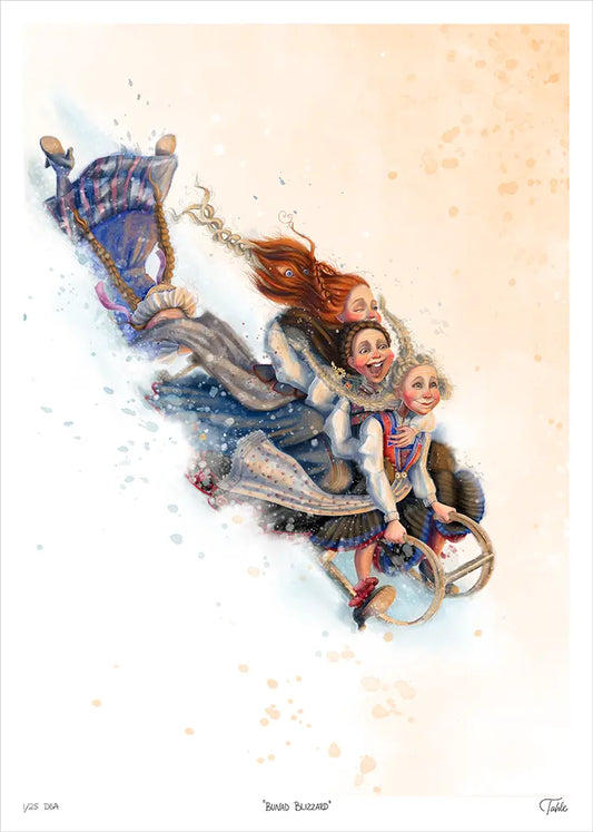 Bunad Blizzard - Giclée