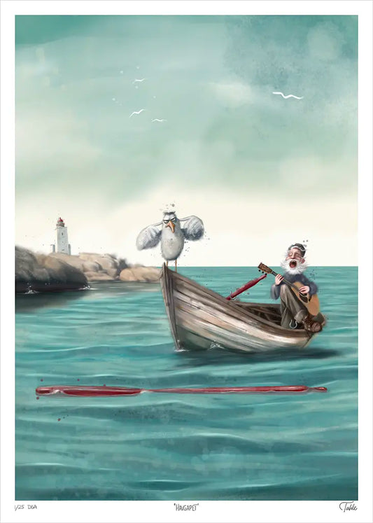 Havgapet - Giclée