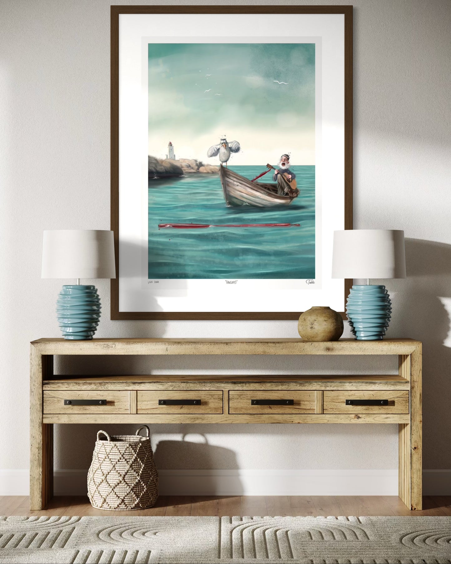 Havgapet - Giclée