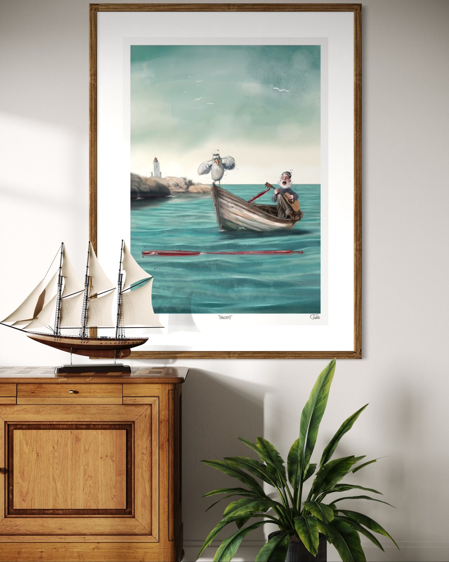 Havgapet - Giclée