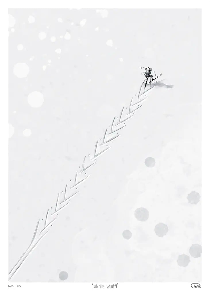 Into the White 4 - Giclée