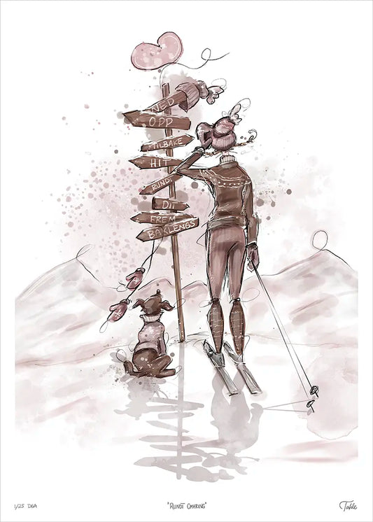 Rundt Omkring - Giclée