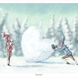Snow Heart - Giclée