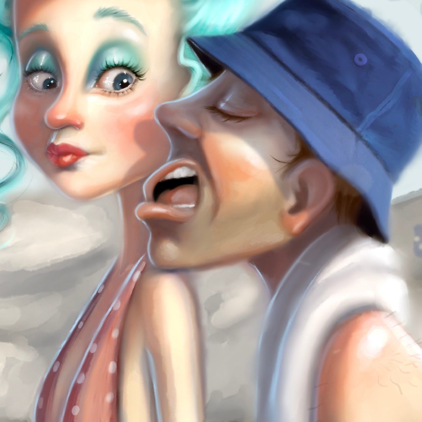 The Lick - Giclée